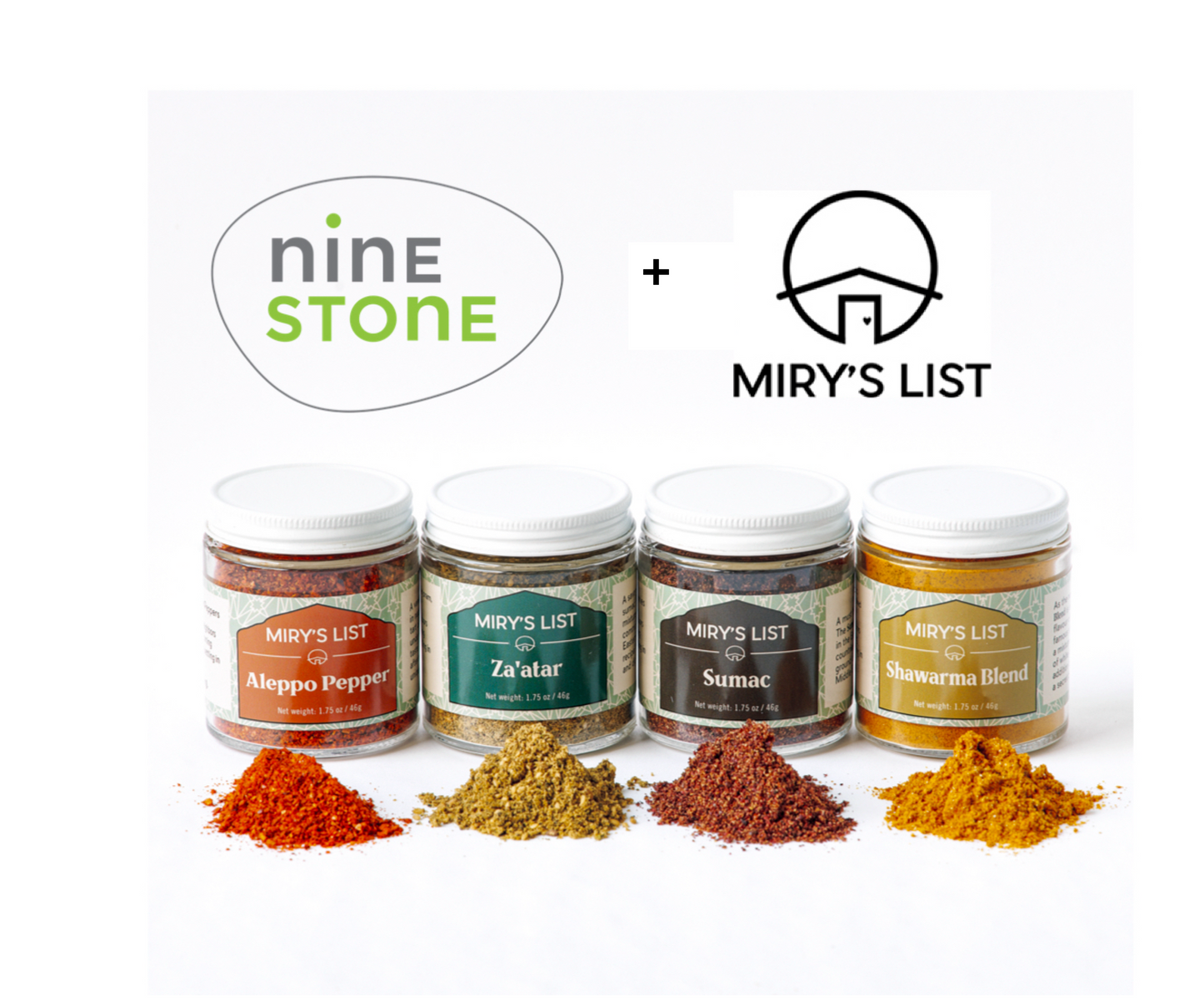 Ninestone + Miry's List  Holiday Spice Set